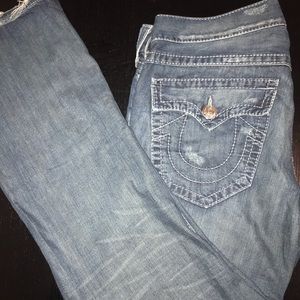 True Religion Jean Ricky Big T. Great Condition!